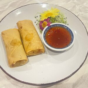1. Spring Rolls (Vegeterian)